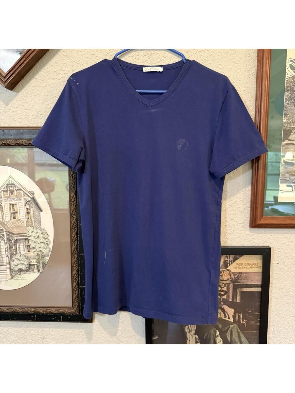 Versace Collection RARE Medusa Logo Soft Cotton Shirt Size Unisex Small